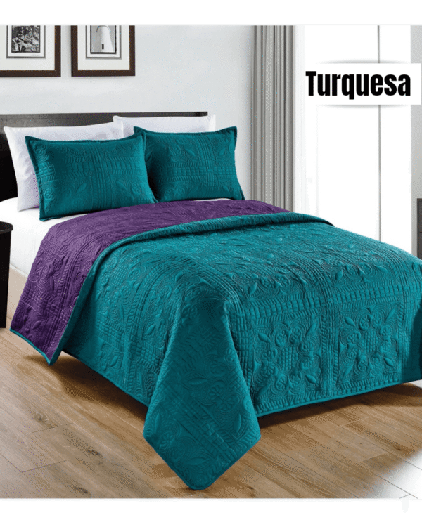 Cubrecama Reversible Super King