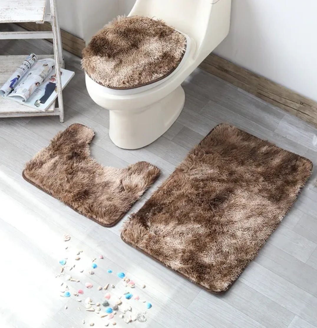 ONEUP-alfombra antideslizante para baño, Set de baño, recogedor de