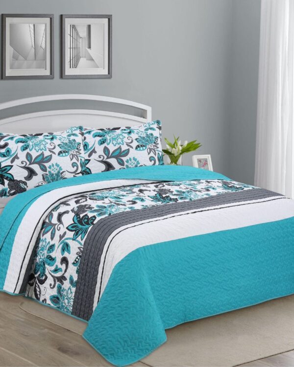 Cubrecama Quilt 1 5 Plaza , 2 Plazas y King