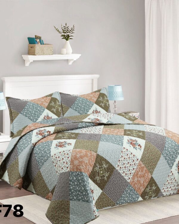 Cubrecama Quilt  2 Plazas y King