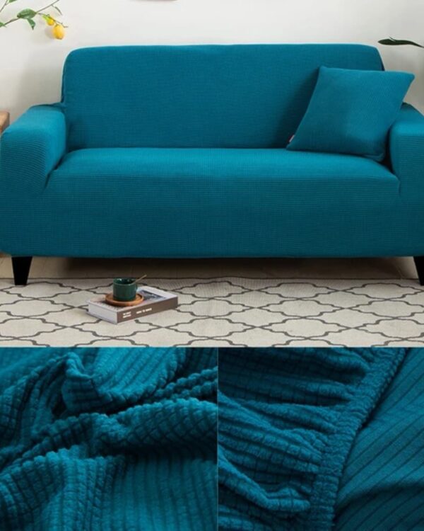 Funda de Sillon Cuadrille Turquesa