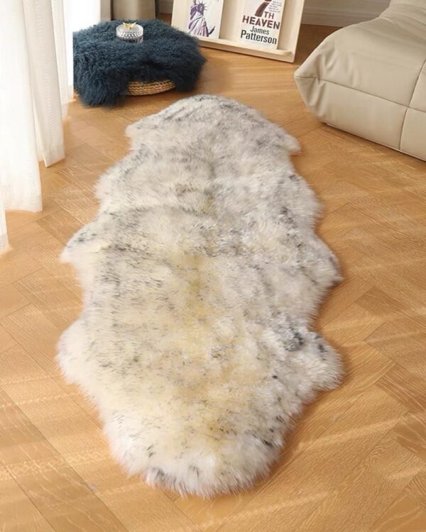 Alfombra Peluda Jaspeada