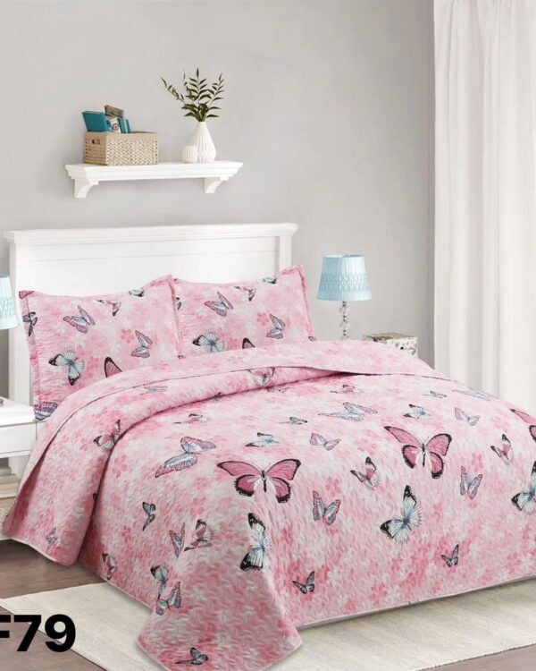 Cubrecama Quilt Mariposas