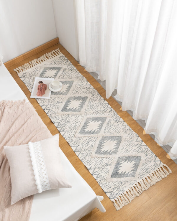 Alfombra kilim Grande con Textura