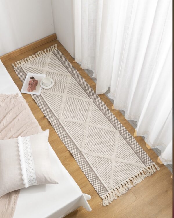 Alfombra kilim Grande con Textura