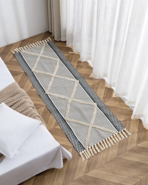 Alfombra kilim Grande con Textura
