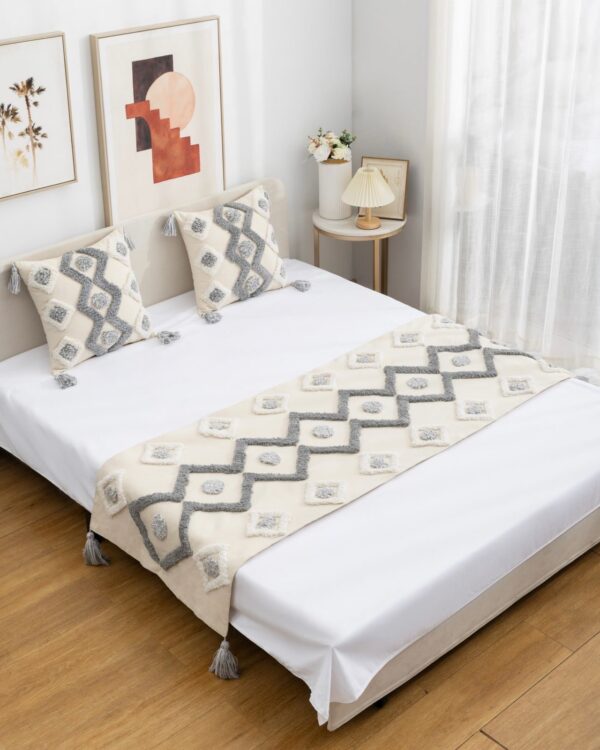 Piecera Nordica Danna  +2 fundas de cojines