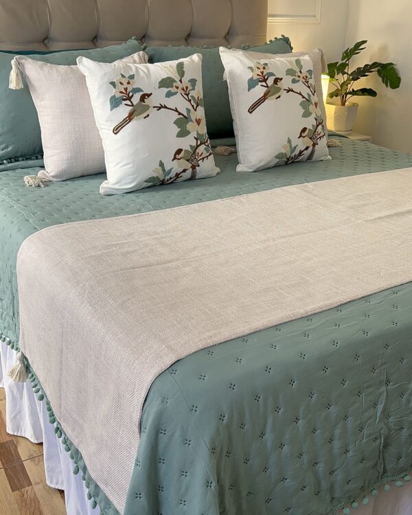 COMBINACION MENTA BEIGE