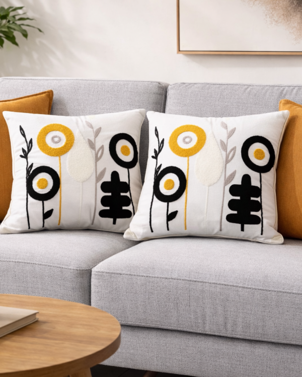 SET DE 4 FUNDAS DE COJINES