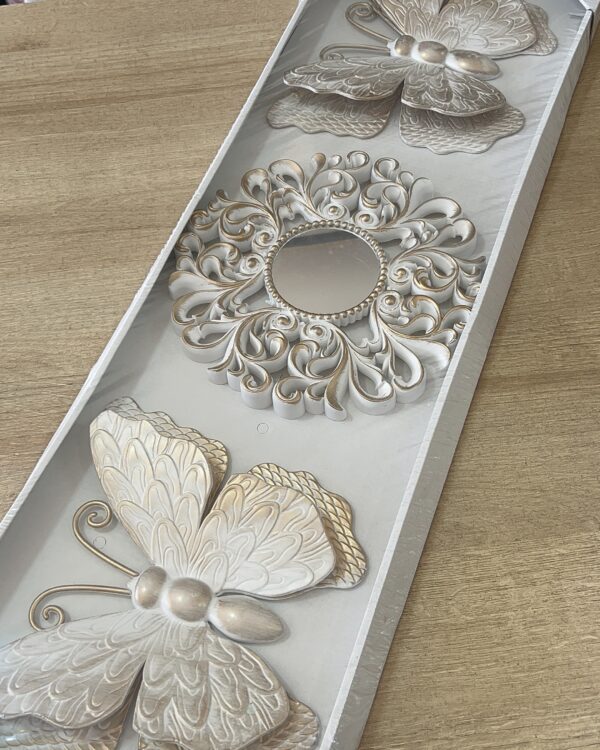 Set Decorativo Mariposa y Mandala