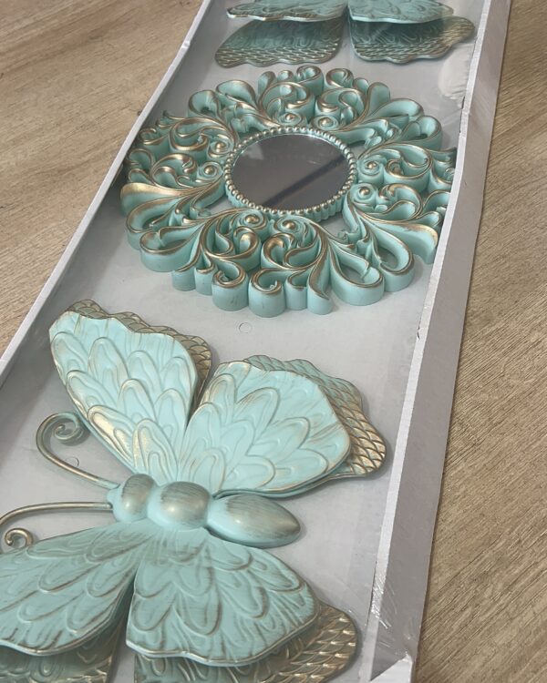 Set Decorativo Mariposa y Mandala