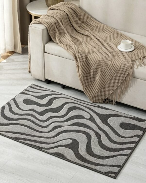 Alfombra de lineas en Relieve 120 x 80 cm