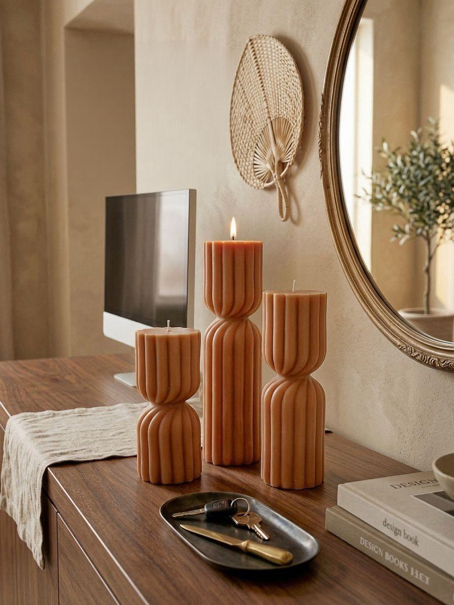 Trio Velas Aromaticas