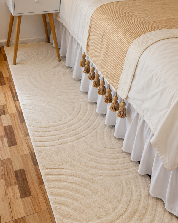 Alfombra Pasillera Beige