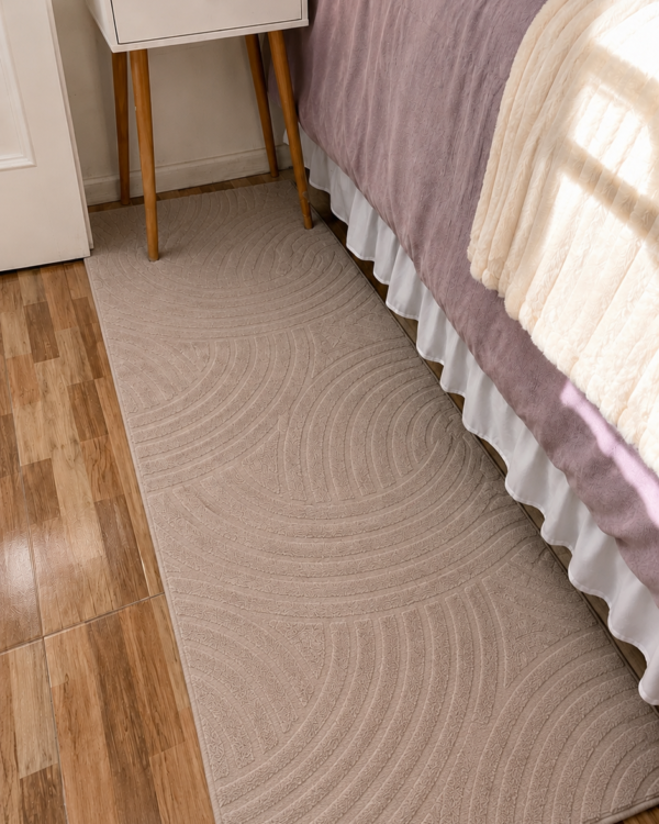 Alfombra Pasillera Beige